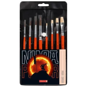 Kist za vodene bojice i tempere BRUNNEN Ninja - 8/1