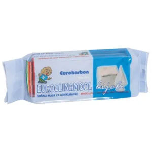 Glinamol za modeliranje EUROKARBON bijeli 450g