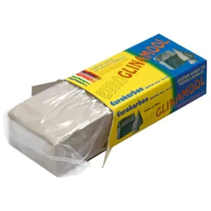 Glinamol za modeliranje EUROKARBON sivi 450g
