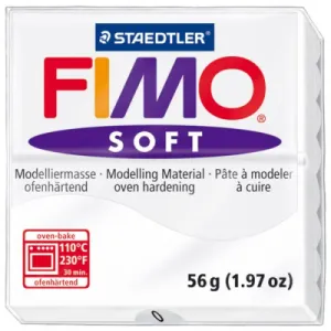 Masa za modeliranje STAEDTLER Fimo Soft bijela 56g