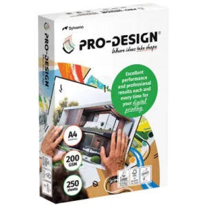 Papir PRO DESIGN SYLVAMO A4 - 200g - 250/1