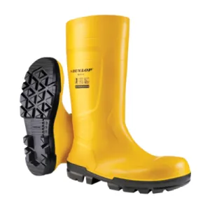 Radne čizme DUNLOP WORK-IT S5 SR FO LG YELLOW