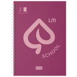 Sveska karo LIPA MILL School A4 HS2 sa spiralnim uvezom