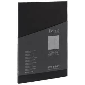 Sveska dikto/tačkice FABRIANO EcoQua A5 HS3 meki uvez crna