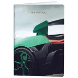 Sveska dikto LIPA MILL Rimac A4 HS1 sa motivima automobila.