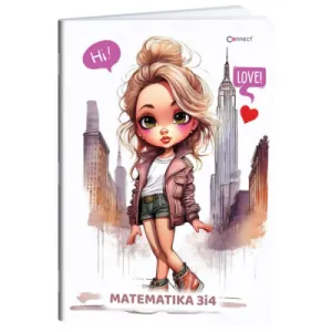 Sveska karo CONNECT 3-4 Premium A5 HS1 meki uvez