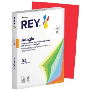 Fotokopir papir u boji SYLVAMO REY ADAGIO red/rosso A3 – 80g – 500/1
