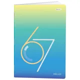 Sveska čista CONNECT Premium A4, meki uvez, muški motivi