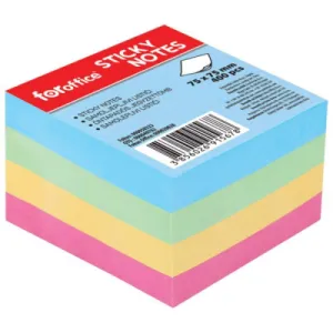 Post-it note blok FOROFFICE 75*75 400L – 4/1