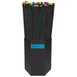 Grafitna olovka CONNECT Black HS1 sa gumicom