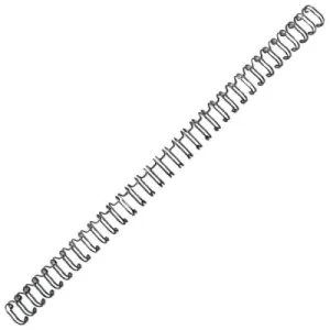 Spirala metalna u rolni 1/4" 3:1 89000 - crna