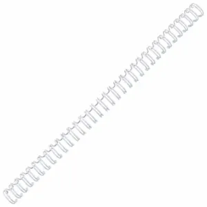 Spirala metalna u rolni 9/16" 3:1 21000 - bijela