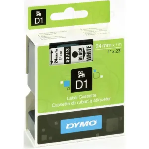 Etikete DYMO D1 24*7 crno-bijele