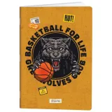 Sveska karo LIPA MILL Sport Beasts A4 HS2 sa UV lak plastificiranim koricama.